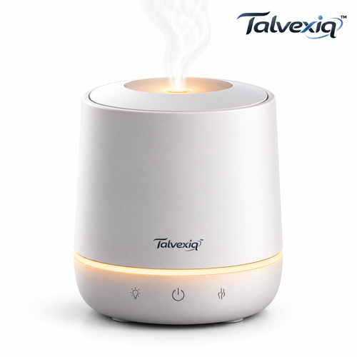 Talvexiq™ AuraMist 300 Aroma Diffuser – Ultrasonic Essential Oil Diffuser, 10 oz Cool Mist, Ambient Light & Auto Shutoff
