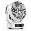 Talvexiq™ AirOrbit S7 Oscillating Desk Fan – 7-Speed Rechargeable Air Circulator with 90° Oscillation, Timer & Digital Display